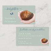 名刺ベビーシッター保育園キッズ 名刺 (正面/裏面)