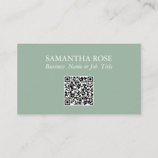 名刺ボタニカルウォーター植物色植物学 名刺 (裏面)