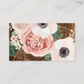 名刺ボホディアバックヘッドブラウニングボヘミア 名刺 (裏面)