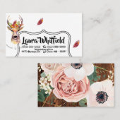 名刺ボホディアバックヘッドブラウニングボヘミア 名刺 (正面/裏面)