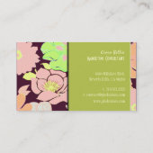 名刺ポピーはっきりしたズ 名刺 (裏面)