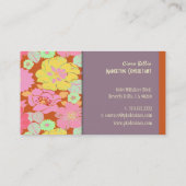 名刺ポピーはっきりしたズ 名刺 (裏面)