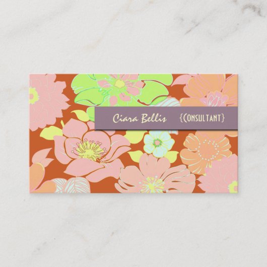 名刺ポピーはっきりしたズ 名刺 (正面)