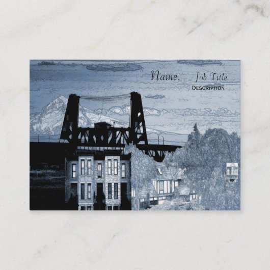 名刺ポートランド 名刺 (正面)