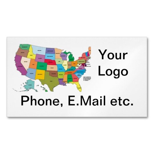 名刺マグネット (正面)