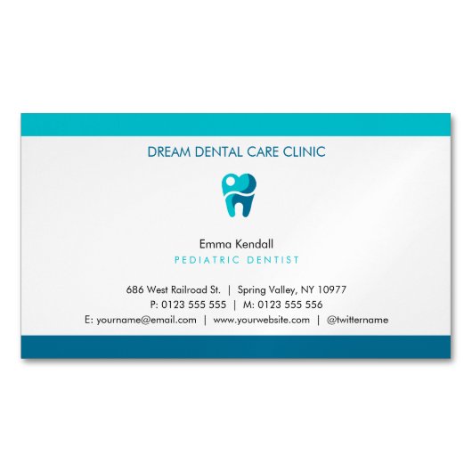 名刺マグネット (正面)