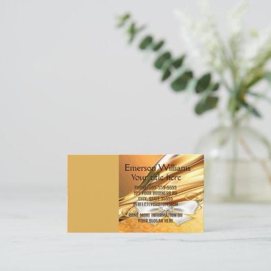 名刺マグネット 名刺 (スタンド正面)