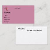 名刺マルティーニデザイン 名刺 (正面/裏面)