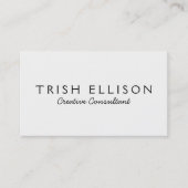 名刺ミニマリストカスタムテンプレート平野 名刺 (正面)