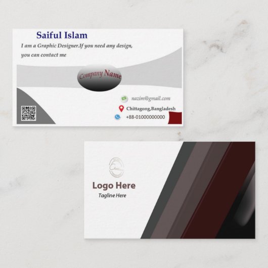 名刺モデル 名刺 (正面/裏面)