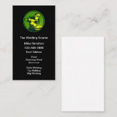 名刺ユニークの溶接 名刺 (正面/裏面)