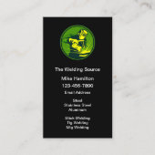 名刺ユニークの溶接 名刺 (正面)