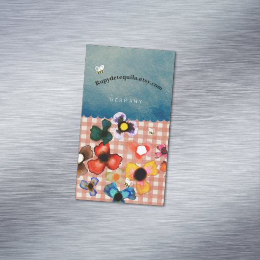 名刺ユニーク マグネット名刺 (インサイチュ)