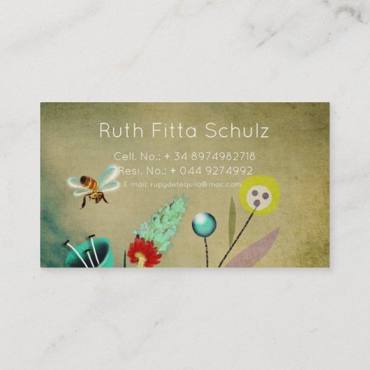 名刺ユニーク 名刺 (裏面)