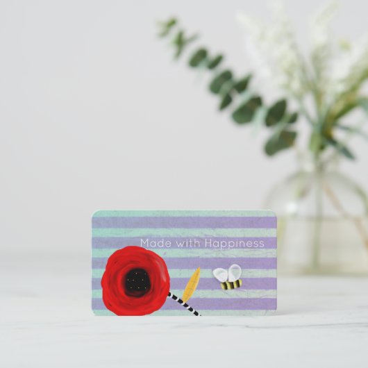 名刺ユニーク 名刺 (スタンド正面)