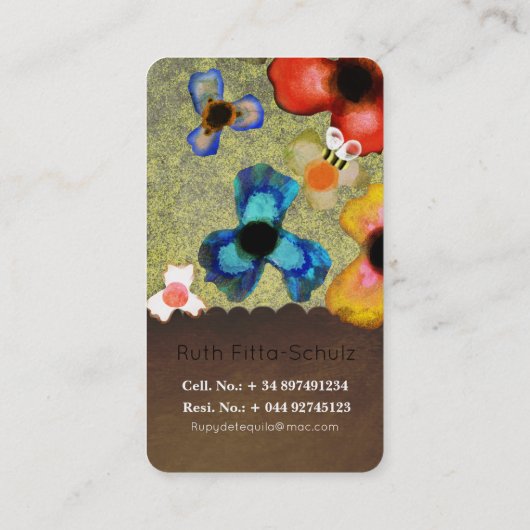 名刺ユニーク 名刺 (裏面)