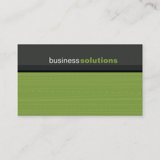 名刺リニはっきりしたアモダングレイ 名刺 (正面)