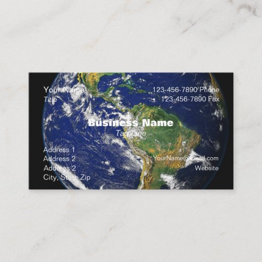 名刺ワールドビュー – HAMbyWG 名刺 (正面)