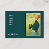 名刺ヴィンテージレトロファッションブティックショップ 名刺 (裏面)