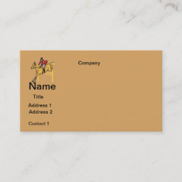 名刺乗馬デザイン 名刺