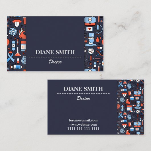 名刺医師 名刺 (正面/裏面)