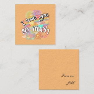 名刺好き ノートカード