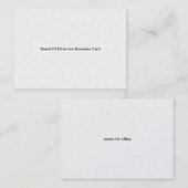 名刺役員会 名刺 (正面/裏面)