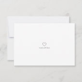 名刺感謝してい サンキューカード (裏面)