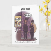 名刺折り畳みグリーティングカード カード (黄色い花)