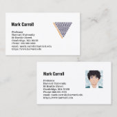 名刺教授 名刺 (正面/裏面)