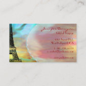 名刺旅行代理店エッフェルタワー 名刺 (裏面)