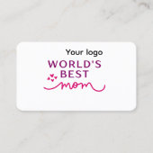 名刺最高の母 名刺 (正面)