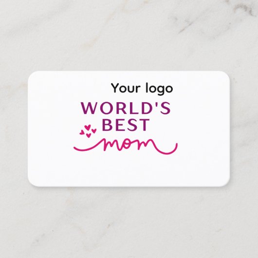 名刺最高の母 名刺 (正面)