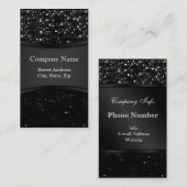 名刺水晶きらきら光るなStrass 名刺 (正面/裏面)