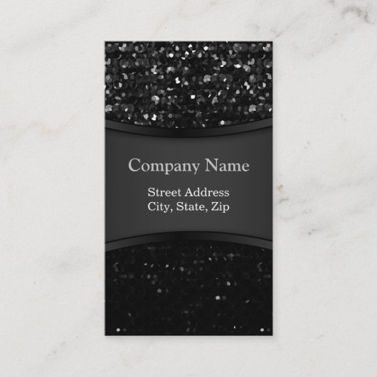 名刺水晶きらきら光るなStrass 名刺 (正面)