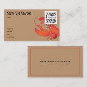 名刺用魚介類 名刺 (正面/裏面)