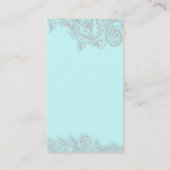 名刺石板ブルーw銀スワーズ 名刺 (裏面)