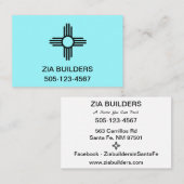 名刺簡単個人用テンプレートユーロSz 名刺 (正面/裏面)