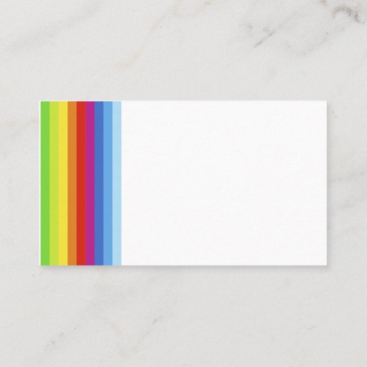 名刺絵画の作品 名刺 (裏面)