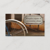 名刺自転車修理店予備品 名刺 (正面)