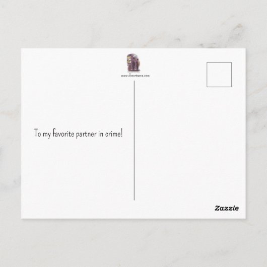 名刺葉書 ポストカード (裏面)