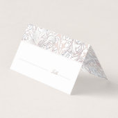 名刺表結婚ヴィンテージアールヌーボー (正面)