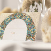 名刺表結婚ヴィンテージアールヌーボー