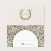 名刺表結婚ヴィンテージアールヌーボー (外部フラット)