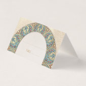 名刺表結婚ヴィンテージアールヌーボー (裏面)