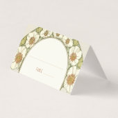 名刺表結婚ヴィンテージアールヌーボー (正面)