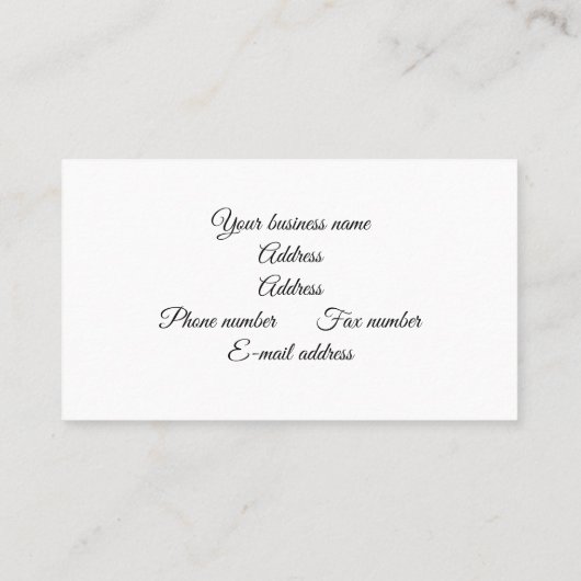 名刺足 名刺 (裏面)