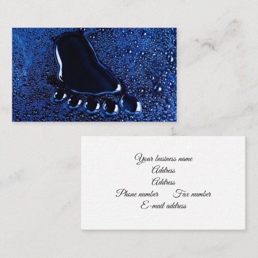 名刺足 名刺 (正面/裏面)