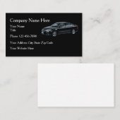 名刺車のサービステンプレート 名刺 (正面/裏面)