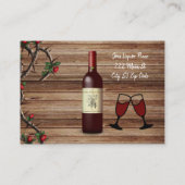 名刺酒屋 名刺 (裏面)